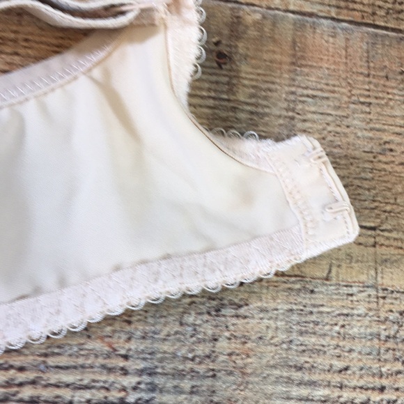 Fantasie Tan Nude‎ Embroidered Rebecca Moulded Bra Womens 40DD Underwire - Picture 10 of 11